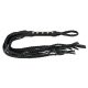 ZADO - 9 Strand Leather Whip (Black)