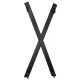 ZADO - St. Andrew's Cross Restraint Set (Black)