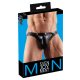 Tanga détachable pour homme (noir) - XL