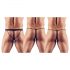 Svenjoyment - Men's Thong Set - Black (3 pieces) S-L