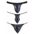 Svenjoyment - Men's Thong Set - Black (3 pieces) S-L