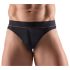 Svenjoyment - Eco Cotton Comfort Men's Thong (Black) - L