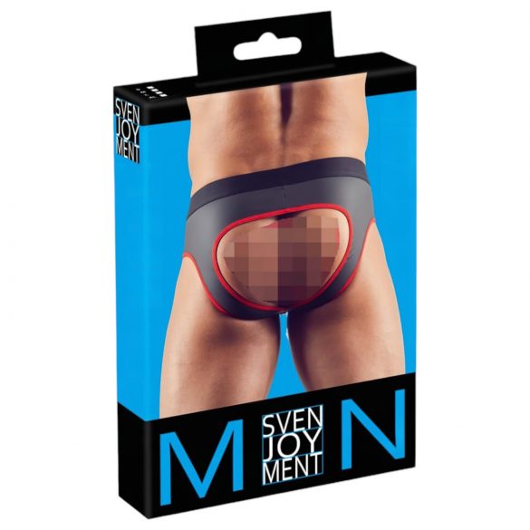 Svenjoyment - Open Jockstrap (Black-Red)  - M