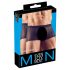 Svenjoyment - Transparent Boxer Set - Black (2 pieces) S-L