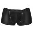 Svenjoyment - matte zwarte boxer met rits en strass