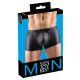 Svenjoyment - matte zwarte boxer met rits en strass - M