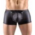 Svenjoyment - Rhinestone Zippered Matte Boxer (Black)  - M