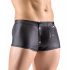 Svenjoyment - Rhinestone Zippered Matte Boxer (Black)  - M