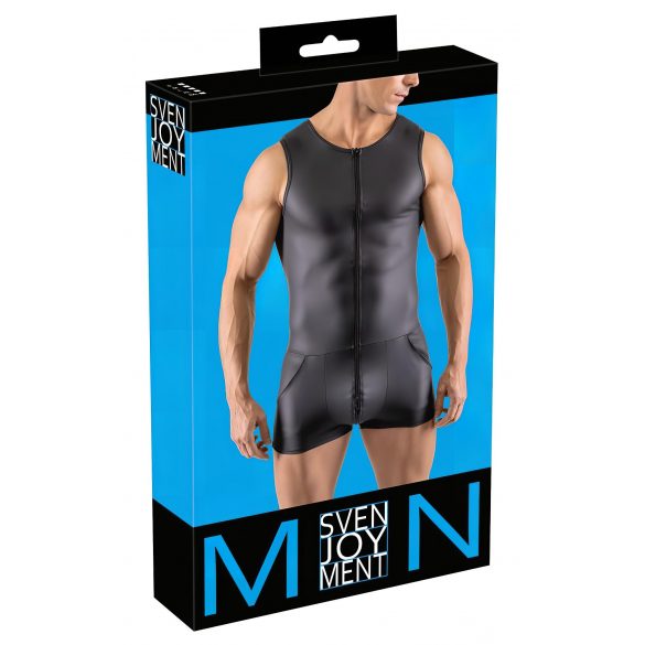 Svenjoyment - combinaison sans manches pour hommes (noire) - L