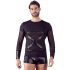 NEK - Men's Cross-Strap Long Sleeve Top (Black) - M