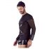 NEK - Men's Cross-Strap Long Sleeve Top (Black) - L