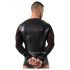 Svenjoyment - Men's Long Sleeve Shirt with Breast Padding (Black)  - M