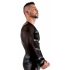 Svenjoyment - Men's Long Sleeve Shirt with Breast Padding (Black)  - XL