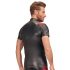 NEK - men's top with red inserts and zipper (black)