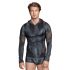 NEK - Men's Snake Print Hoodie (Black)  - M