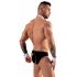 Svenjoyment - Men's Waiter Thong Costume Set (Black-White)