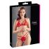 Cottelli - open kanten BH set (rood) - XL