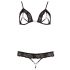 Abierta Fina - Seduzione Extravagante - Set Reggiseno  - M