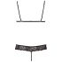 Abierta Fina - Seduzione Extravagante - Set Reggiseno  - M