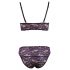 Cottelli - Floral Lace Bra Set (Purple)