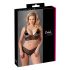 Cottelli Plus Size - Feines Spitzen-BH-Set (Schwarz)