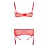 Cottelli Plus Size - Variable Underwear Duo (red)