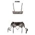 Cottelli Bondage - Lace Lingerie Set (5-Piece)  - M