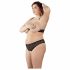 Cottelli Plus Size - Beaded Bra Set (Black)