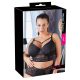 Reggiseno con lacci e pizzo Cottelli Taglie Forti (nero)  - 90D