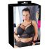 Cottelli Plus Size - Strappy Lace Bra (Black) - 95E