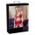 Abierta Fina - Shimmering Chain Lingerie Set (Red)