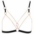 Cottelli - Chain Decorative Body Harness - 2 Piece (Black)