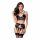 Abierta Fina - ensemble lingerie dentelle (noir) - M