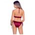 Cottelli - Bikini-Style Bra Set (Red)