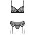 Passion Eco Leafa - Bra Set (Black)