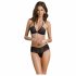 Kerria Lace Bikini Set (Black)