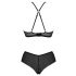 Kerria Lace Bikini Set (Black)