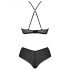 Kerria Lace Bikini Set (Black)