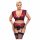 Cottelli Bondage Plus Size - kanten bh set (rood-zwart)