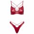 Cottelli Party - Shiny Bra Set (Red)