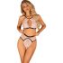 Set di Intimo Lilines Obsessive in Pizzo Rosa