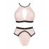 Set di Intimo Lilines Obsessive in Pizzo Rosa