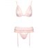 Kissable - Lace Lingerie Set (Pink)