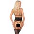 Kissable - Waistband Bra Set (Black)  - L/XL