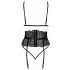 Kissable - Waistband Bra Set (Black)  - L/XL