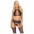 Kissable - Lace Bra Set with Choker (Black)