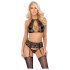 Kissable - Lace Bra Set with Choker (Black)  - L/XL