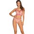 Obsessive Nudelia - BH-Set (Natur-Pink) - S/M