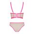 Obsessive Nudelia - BH-Set (Natur-Pink) - S/M