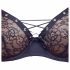 Cottelli Party - Lace-Up Bra Set (Black)